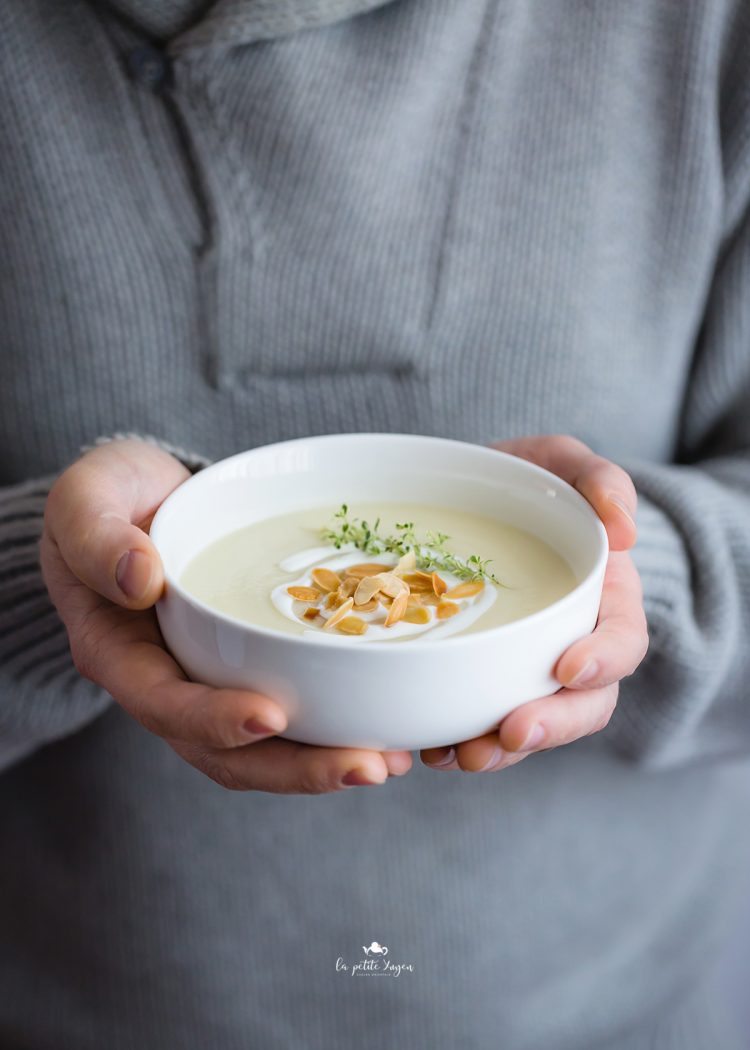 crema di cavolfiore e mele golden delicious