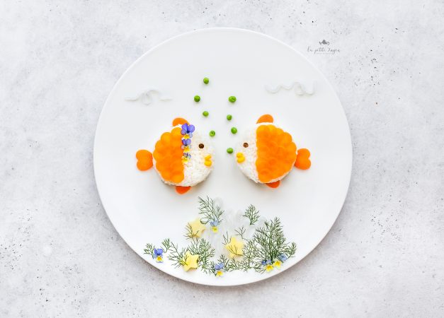 Onigiri di tonno – finto pesce di polpette di riso