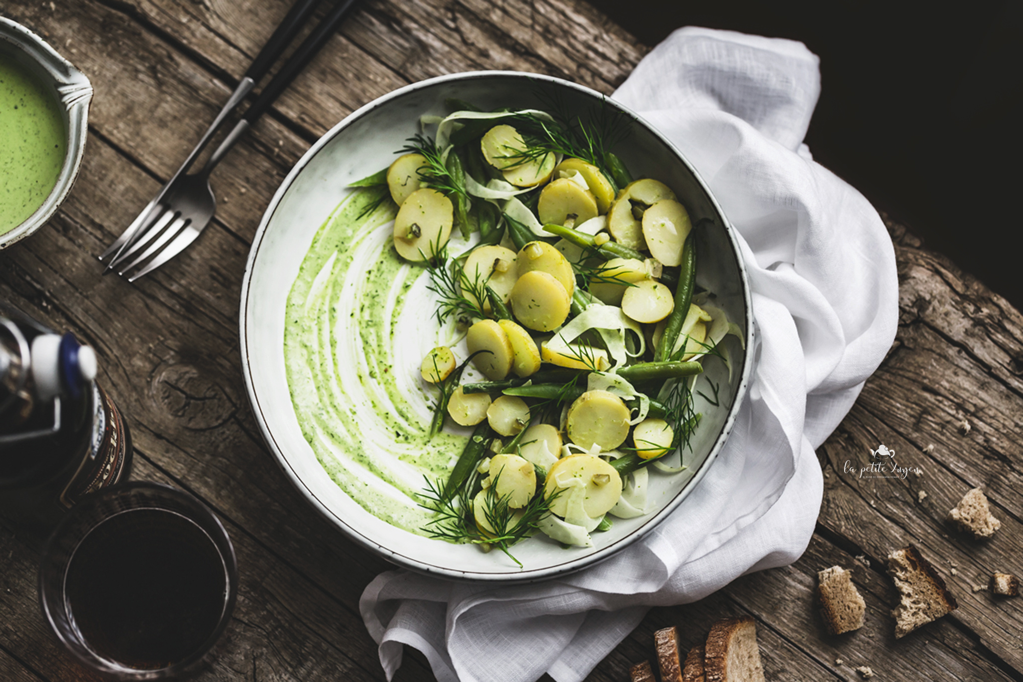 Bayerischer Kartoffelsalat - insalata di patate bavarese